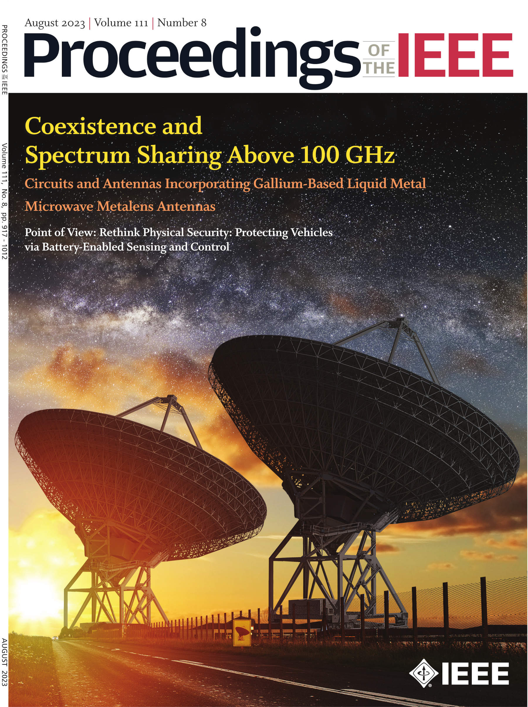 Proceedings of the IEEE August 2023 Vol. 111 No. 8
