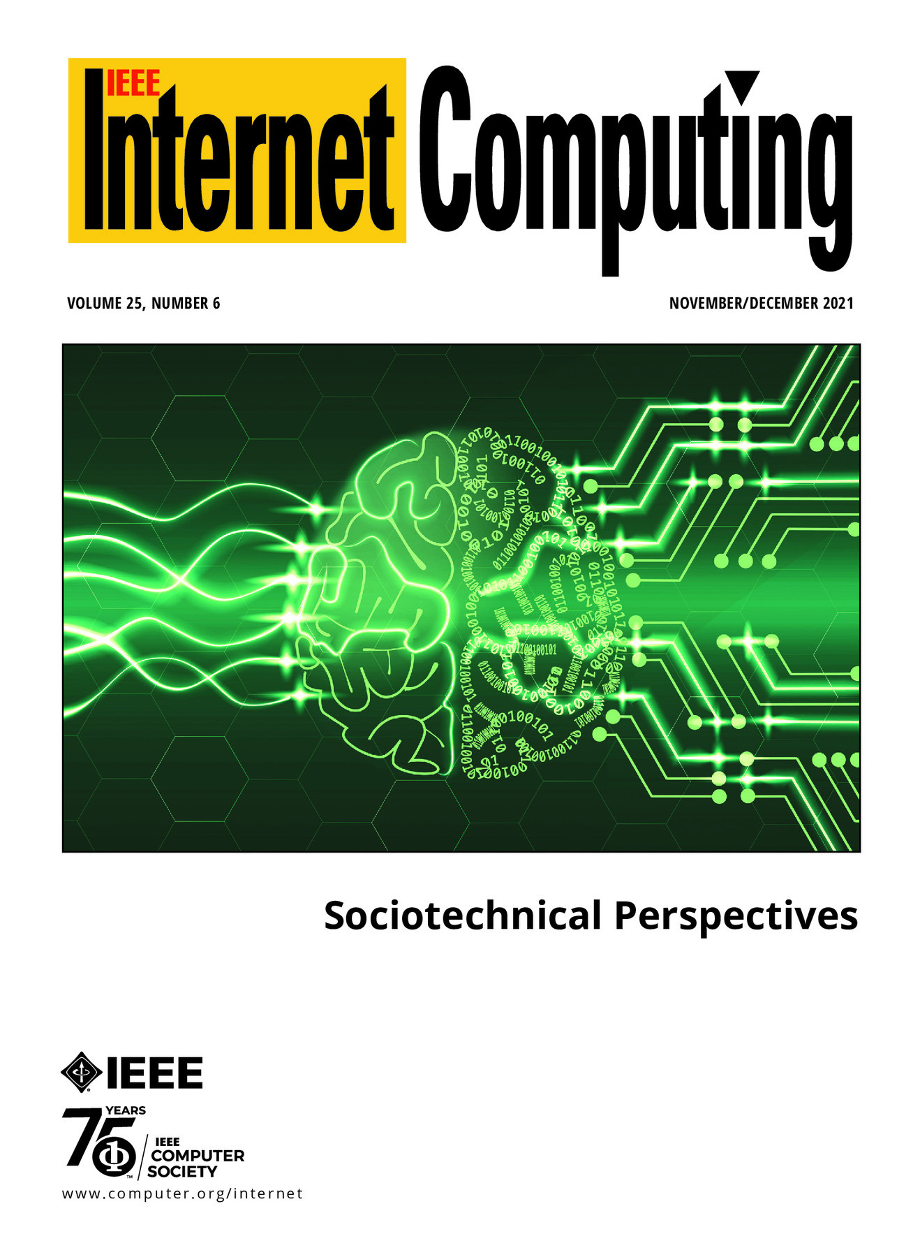 IEEE Internet Computing November/December 2021 Vol. 25 No. 6