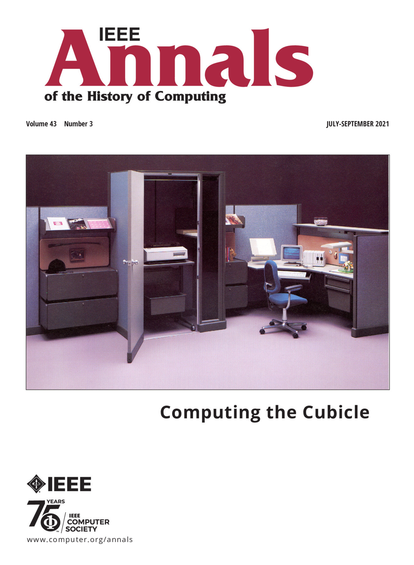 IEEE Annals of the History of Computing July/August/September 2021 Vol. 43 No. 3