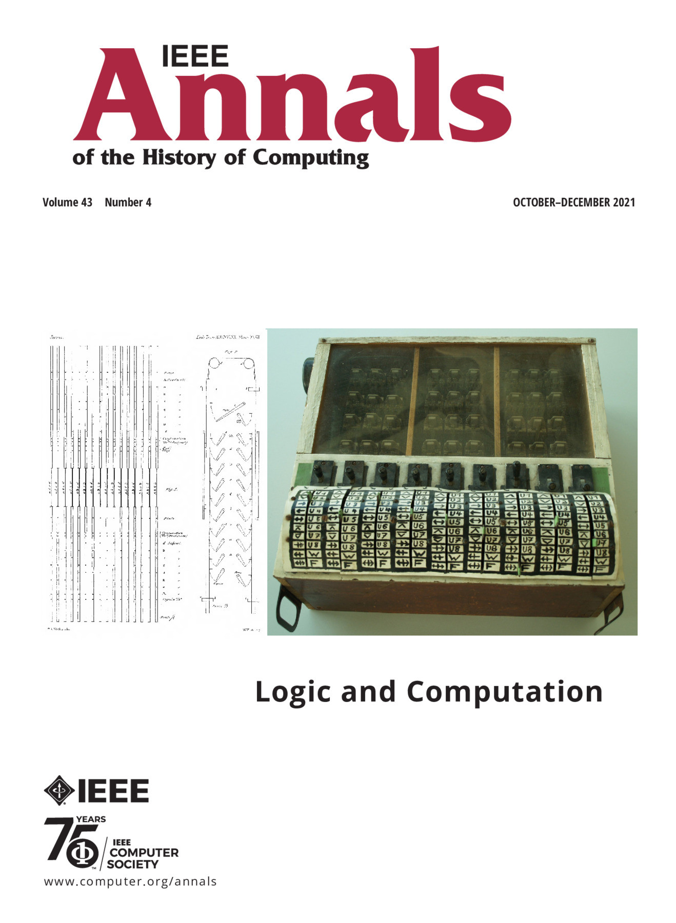 IEEE Annals of the History of Computing October/November/December 2021 Vol. 43 No. 4